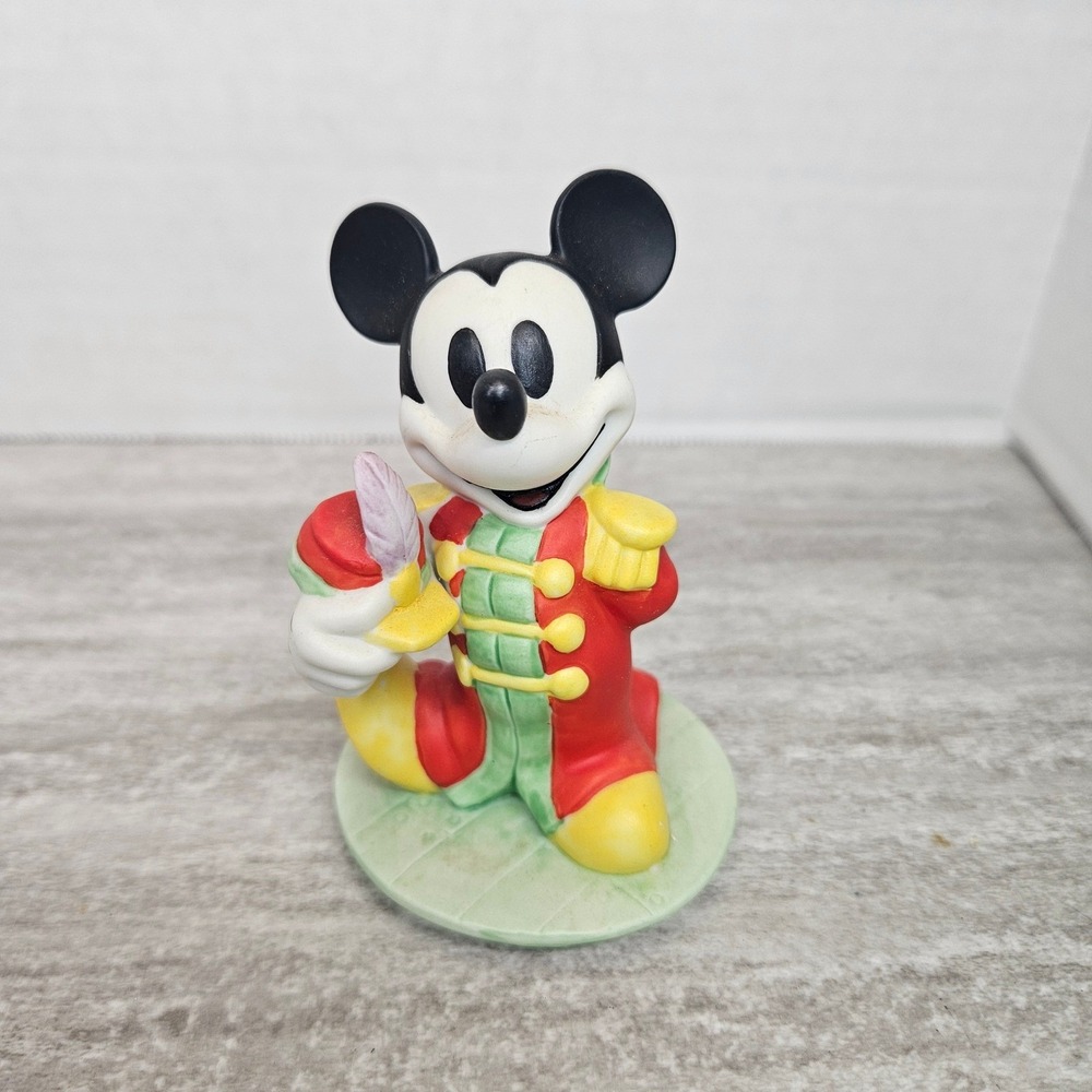 Disney‎ Mickey Mouse Figurine Conductor Vintage Collectible Ceramic Sri Lanka